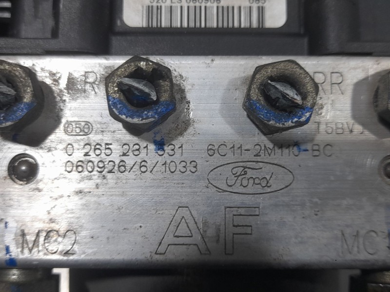 Recambio de abs para ford transit autobús (fd_ _, fb_ _, fs_ _, fz_ _, fc_ _) 2.2 tdci referencia OEM IAM 0265231531 6C112M110BC