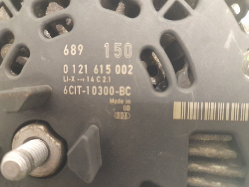 Recambio de alternador para ford transit autobús (fd_ _, fb_ _, fs_ _, fz_ _, fc_ _) 2.2 tdci referencia OEM IAM 6CIT10300BC 012