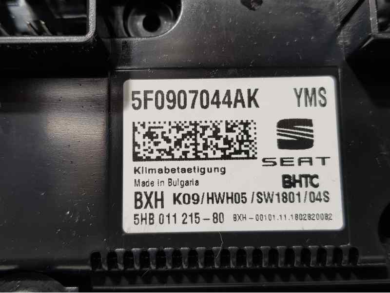 Recambio de mando climatizador para seat ateca (kh7) xcellence referencia OEM IAM 5F0907044AK  