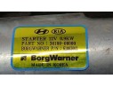 Recambio de motor arranque para hyundai i 20 tecno mild-hybrid referencia OEM IAM 3610008000 BORGWARNER 61003002
