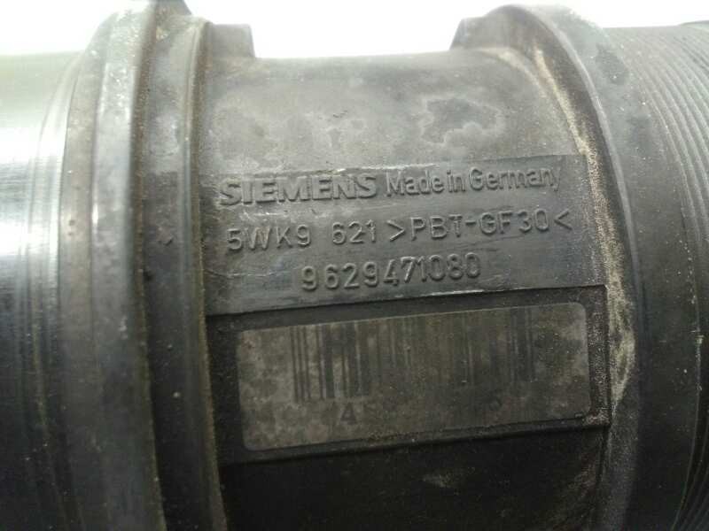 Recambio de caudalimetro para fiat scudo (222) 2.0 jtd cat referencia OEM IAM 9629471080 5WK9621 SIEMENS