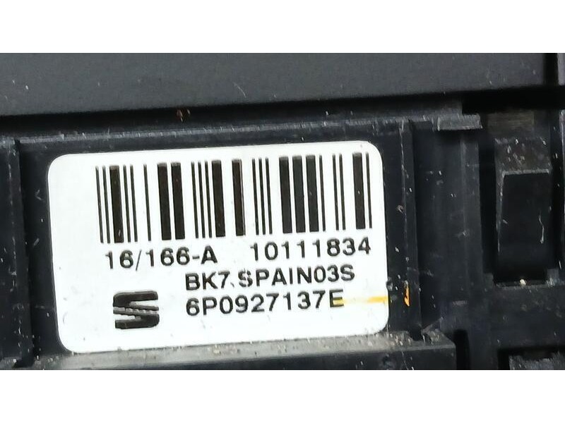 Recambio de mando multifuncion para seat ibiza iv (6j5, 6p1) 1.0 tsi referencia OEM IAM 6P0927137E  