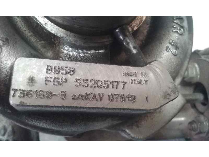 Recambio de turbocompresor para fiat bravo (198) 1.9 dynamic multijet referencia OEM IAM 55205177 7361683 GARRETT