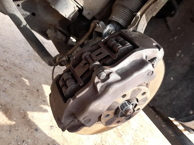 Recambio de pinza freno delantera izquierda para audi q7 (4lb) 3.0 tdi quattro referencia OEM IAM 7L6615149  