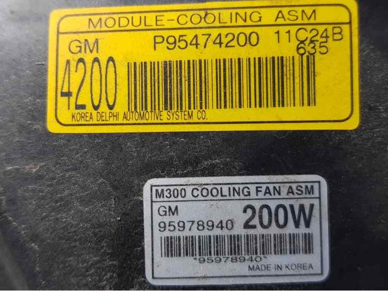 Recambio de electroventilador para chevrolet spark lt referencia OEM IAM 95978940 95474200 DELPHI