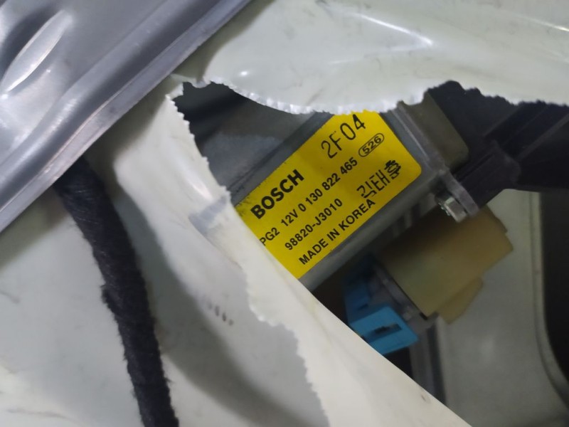 Recambio de elevalunas trasero izquierdo para chevrolet aveo sedán ltz referencia OEM IAM 98820J3010 2 PINS ELECTRICO