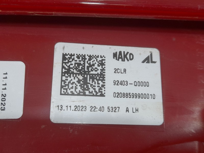 Recambio de piloto trasero izquierdo para hyundai i 20 tecno mild-hybrid referencia OEM IAM 0208/8599900010 INTERIOR 