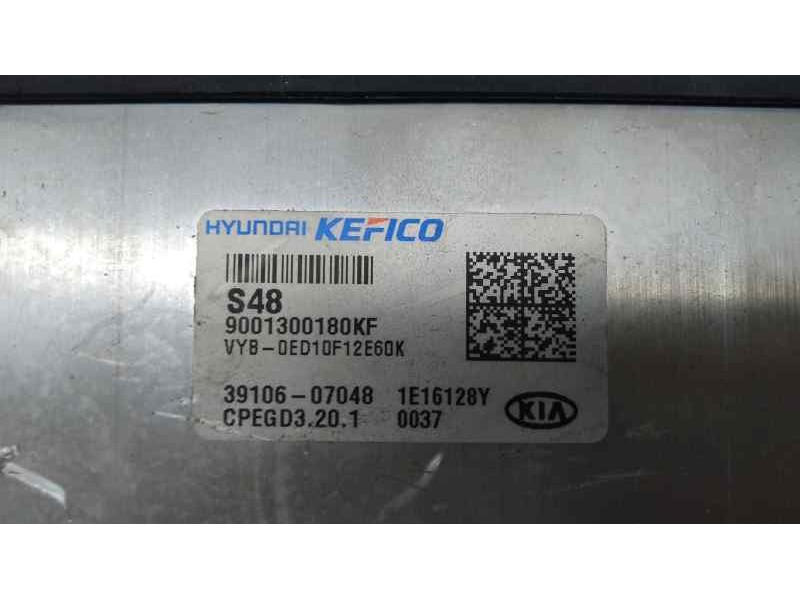 Recambio de centralita motor uce para kia stonic (ybcuv) hybrid referencia OEM IAM 3910607048  