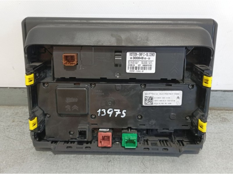 Recambio de pantalla multifuncion para citroën c3 feel referencia OEM IAM 98143710XU02 E1148531 VALEO