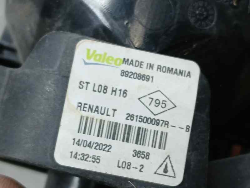 Recambio de faro antiniebla izquierdo para dacia jogger essencial referencia OEM IAM 261500097R 89208691 VALEO