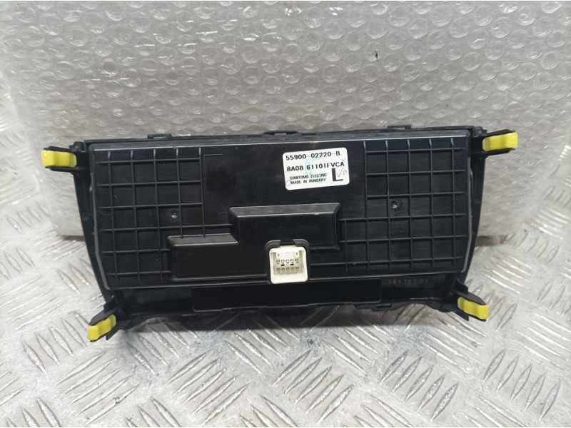 Recambio de mando climatizador para toyota auris básico referencia OEM IAM 5590002220B 8A0861101FVCA SUMITOMO ELECTRIC