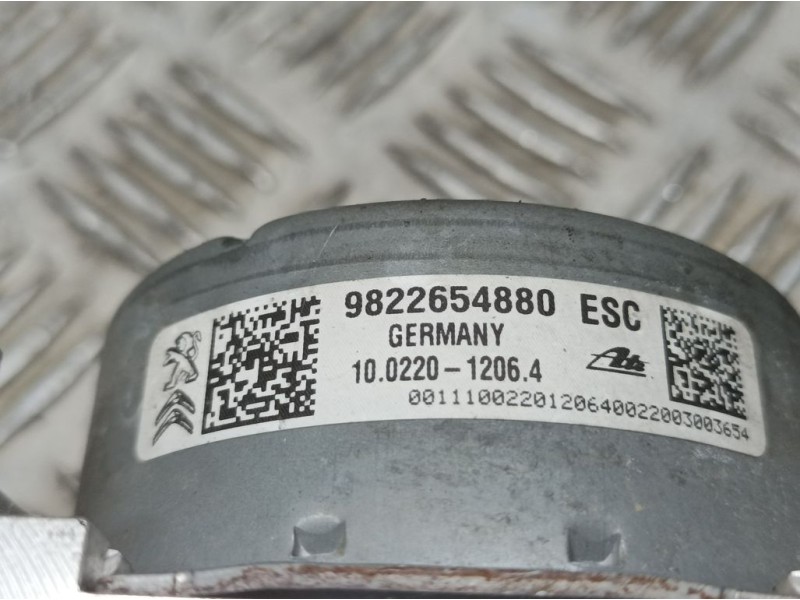 Recambio de abs para peugeot 208 active referencia OEM IAM 9822654880 10022012064 ATE
