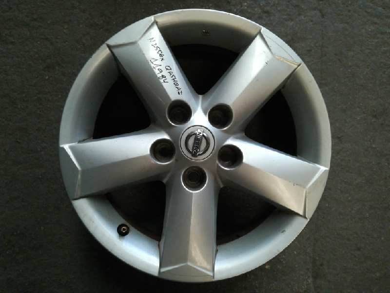 Recambio de llanta para nissan qashqai (j10) acenta referencia OEM IAM 6X16 5 TORN ET 40 ALUMINIO 