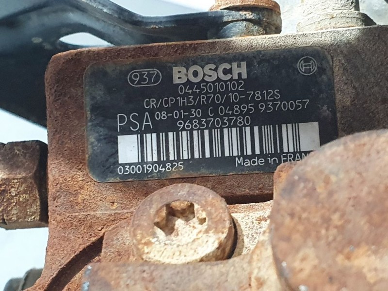 Recambio de bomba alta presion para citroën berlingo xtr 1,6 hdi 92 referencia OEM IAM 9683703780 0445010102 BOSCH