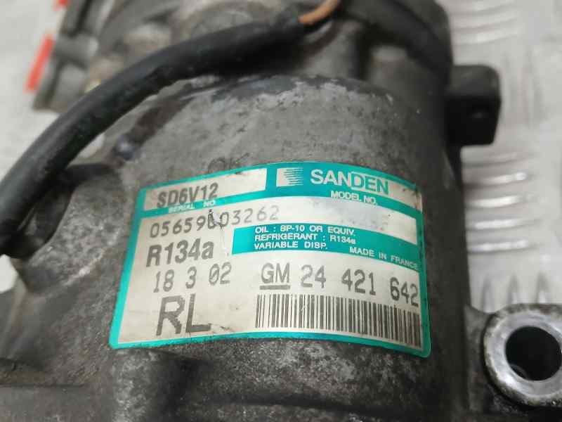 Recambio de compresor aire acondicionado para opel combo (corsa c) tour referencia OEM IAM 24421642 SD6V12 SANDEN