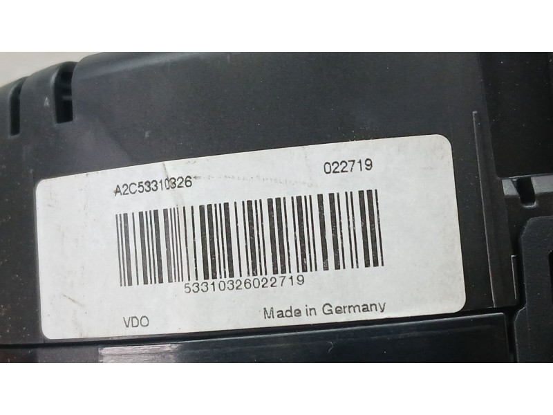 Recambio de cuadro instrumentos para volkswagen golf vi (5k1) 1.4 tsi referencia OEM IAM 5K0920870B VDO A2C53310326