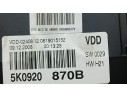 Recambio de cuadro instrumentos para volkswagen golf vi (5k1) 1.4 tsi referencia OEM IAM 5K0920870B VDO A2C53310326