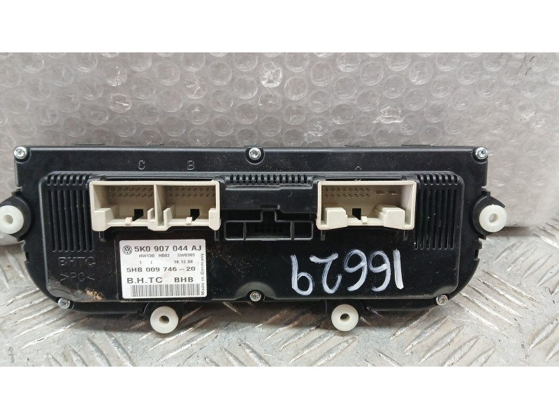 Recambio de mando climatizador para volkswagen golf vi (5k1) 1.4 tsi referencia OEM IAM 5K0907044AJ  5HB00974620