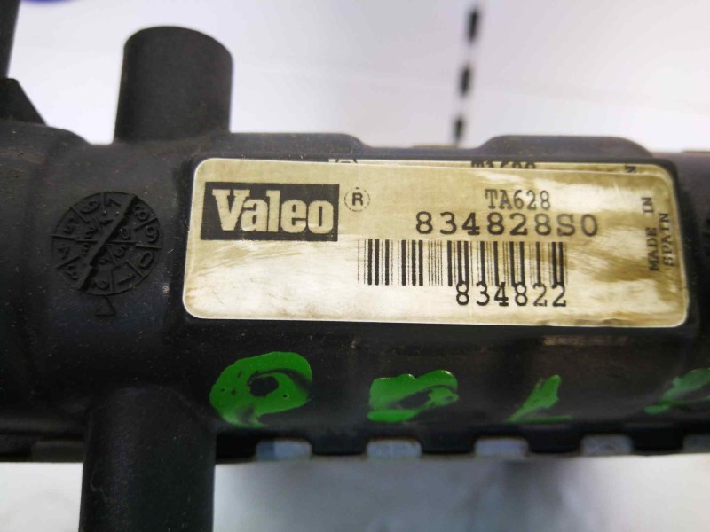 Recambio de radiador agua para volkswagen polo (801/803) cl coupe referencia OEM IAM 834822  