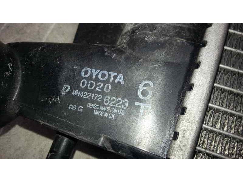 Recambio de radiador agua para toyota corolla (e12) 1.6 linea luna berlina referencia OEM IAM MN422172 0D20 DENSO