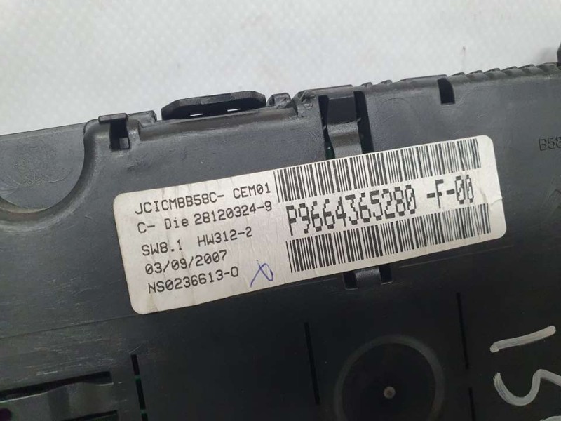 Recambio de cuadro instrumentos para citroën c4 grand picasso 2.0 hdi fap referencia OEM IAM 9664365280 NS02366130 281203249