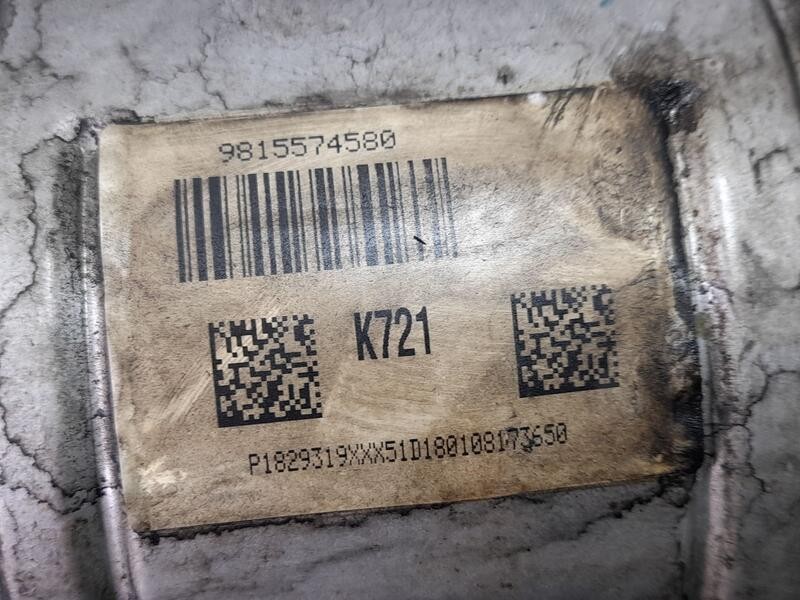 Recambio de filtro de particulas para citroën c3 aircross ii (2r_, 2c_) 1.6 bluehdi 100 (2cbhyb) referencia OEM IAM 9815574580  