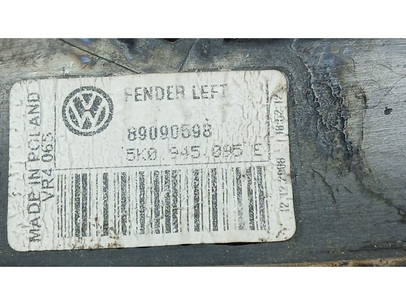 Recambio de piloto trasero izquierdo exterior para volkswagen golf vi (5k1) 1.4 tsi referencia OEM IAM 5K0945095E  89090598