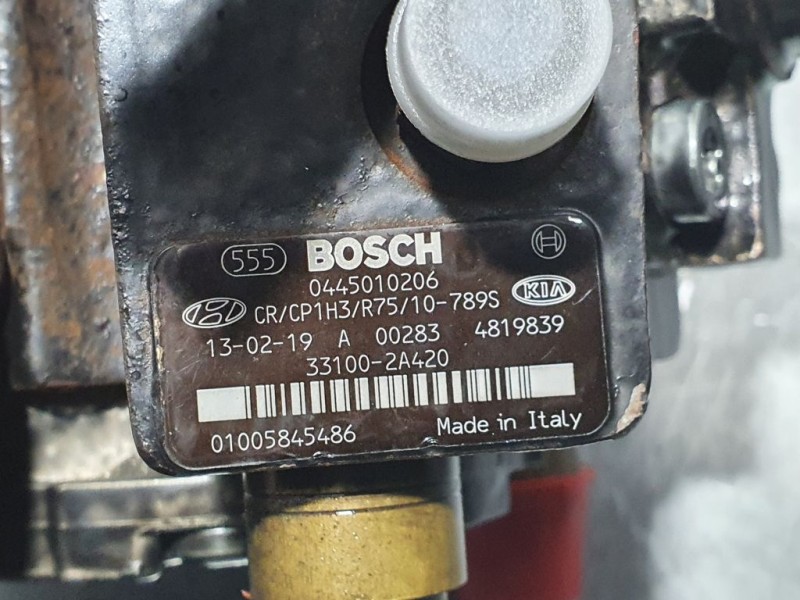 Recambio de bomba alta presion para hyundai i30 1.6 crdi cat referencia OEM IAM 331002A420 0445010206 BOSCH