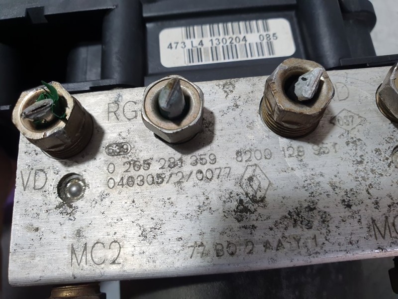 Recambio de abs para renault modus confort dynamique referencia OEM IAM 8200129951 0265231359 