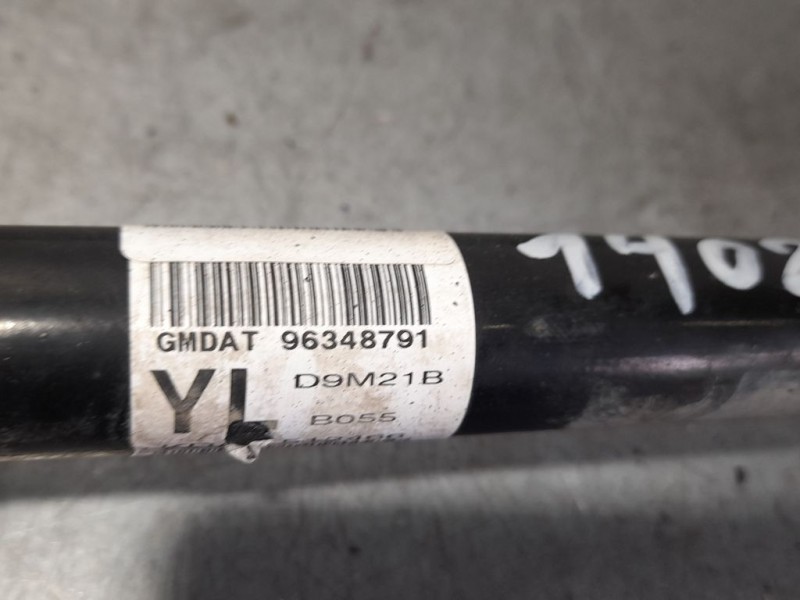 Recambio de transmision delantera derecha para chevrolet aveo lt referencia OEM IAM 96348791  