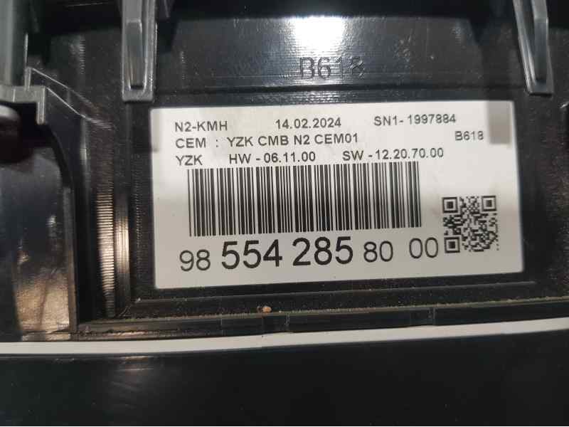 Recambio de cuadro instrumentos para citroën c3 origins referencia OEM IAM 9837553680  