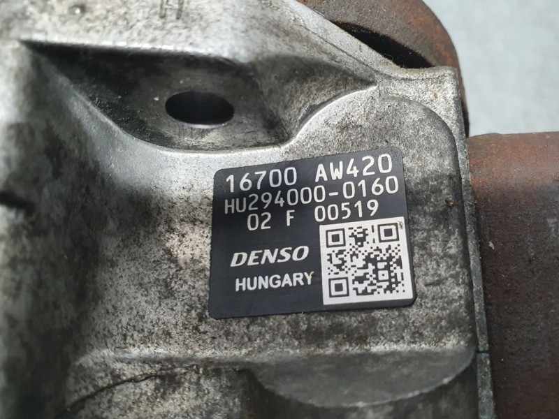 Recambio de bomba alta presion para nissan almera (n16/e) 2.2 dci diesel cat referencia OEM IAM 16700AW420 2940000160 DENSO