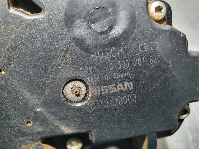Recambio de motor limpia trasero para nissan qashqai (j10) acenta referencia OEM IAM 28710JD000 0390201820 BOSCH