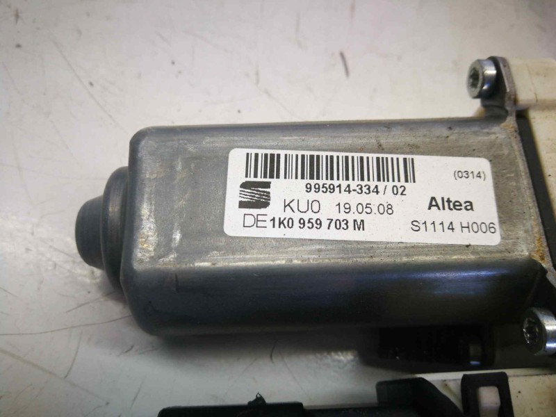 Recambio de elevalunas trasero izquierdo para seat altea xl (5p5) reference referencia OEM IAM  18 PINS 1K0959703M