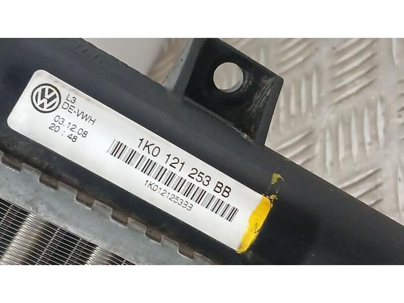 Recambio de radiador agua para volkswagen golf vi (5k1) 1.4 tsi referencia OEM IAM 1K0121253BB  