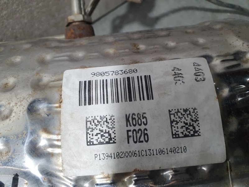 Recambio de filtro de particulas para peugeot 308 allure referencia OEM IAM 9805783680 K685 