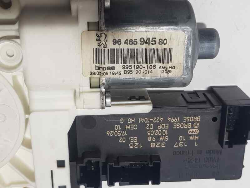 Recambio de motor elevalunas delantero izquierdo para peugeot 407 st sport referencia OEM IAM 9646594580 995190106 BROSE