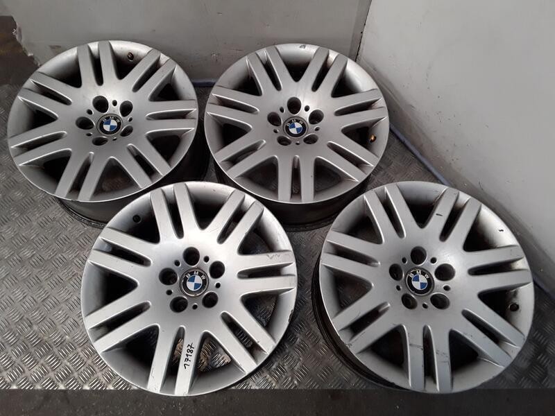 Recambio de juego llantas aluminio para bmw 7 (e65, e66, e67) 730 d referencia OEM IAM 8X18 5 TORN ET24 ALUMINIO ROZADAS