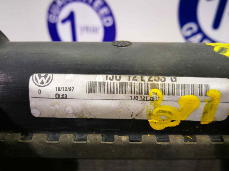 Recambio de radiador agua para skoda octavia berlina (1u2) 1.6 cat referencia OEM IAM 1J0121253G  