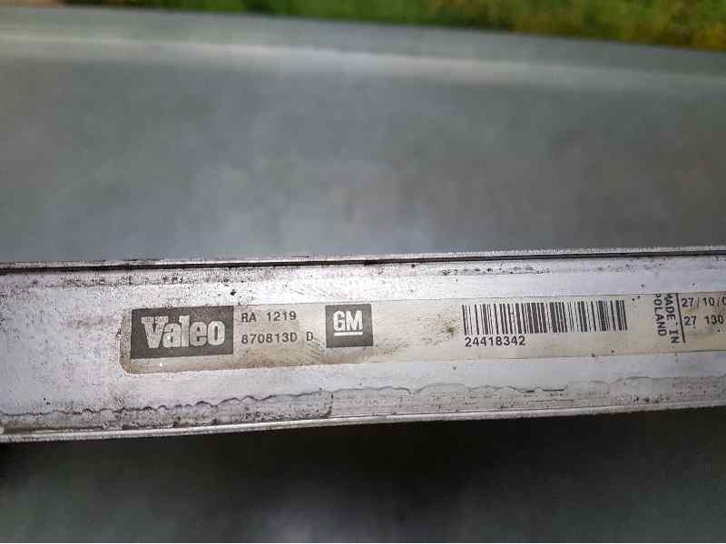 Recambio de radiador agua para saab 9-3 berlina 2.0 t vector referencia OEM IAM 24418342 870813D VALEO