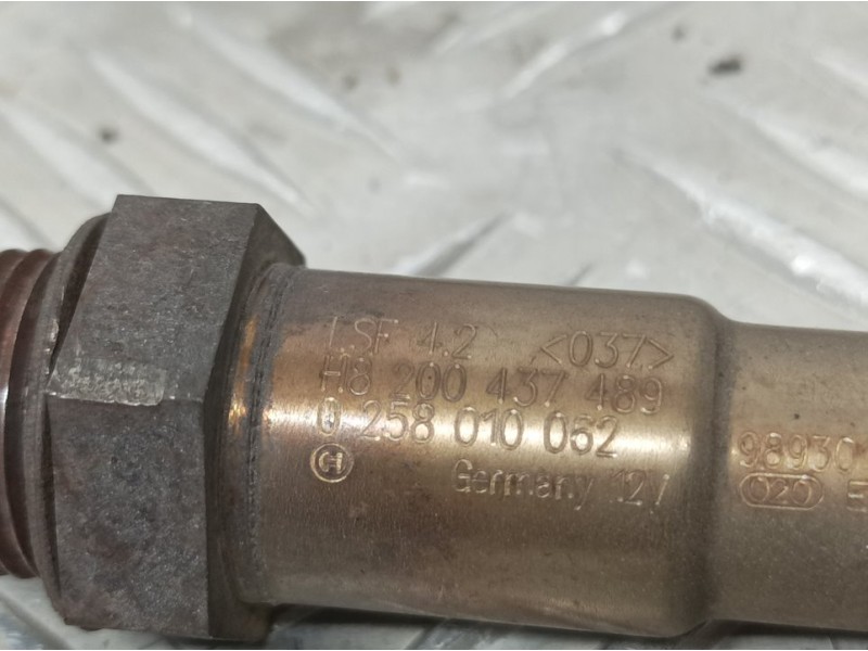 Recambio de sonda lambda para renault scenic iii dynamique referencia OEM IAM H8200437489 0258010062 BOSCH