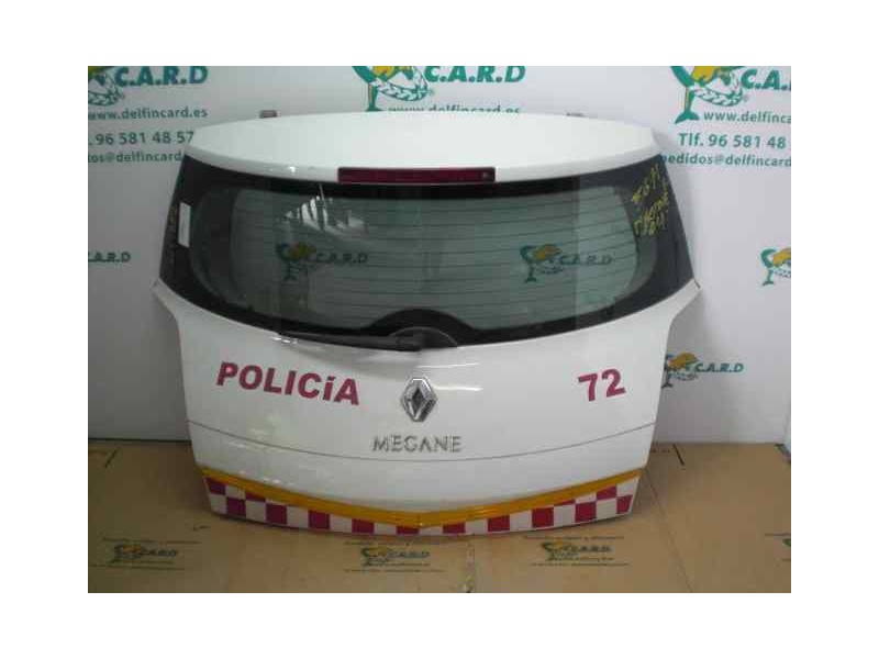 Recambio de porton trasero para renault megane ii berlina 5p 1.9 dci diesel referencia OEM IAM  1000002621387 
