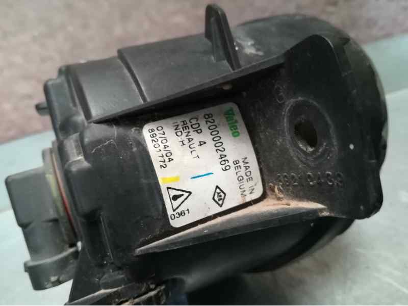Recambio de faro antiniebla izquierdo para renault modus confort dynamique referencia OEM IAM 8200002469 89201772 VALEO , ROZADO