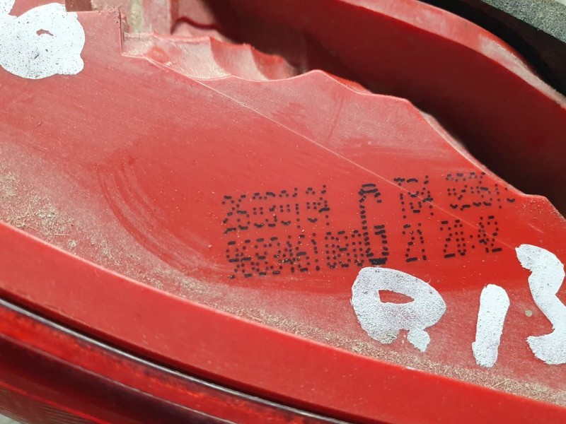 Recambio de piloto trasero izquierdo para peugeot 3008 access referencia OEM IAM 9683461080 26030104 INTERIOR