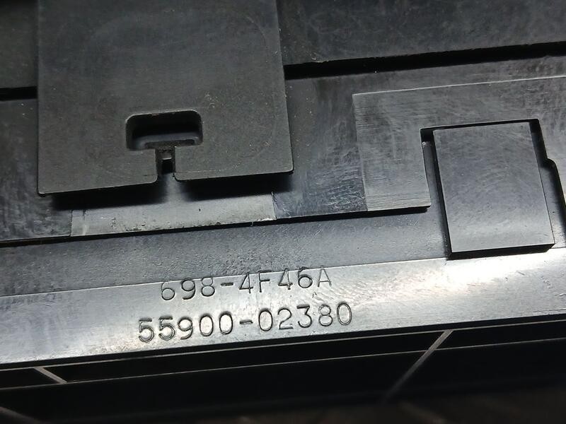 Recambio de mando climatizador para toyota auris active referencia OEM IAM 5590002380  6984F46A