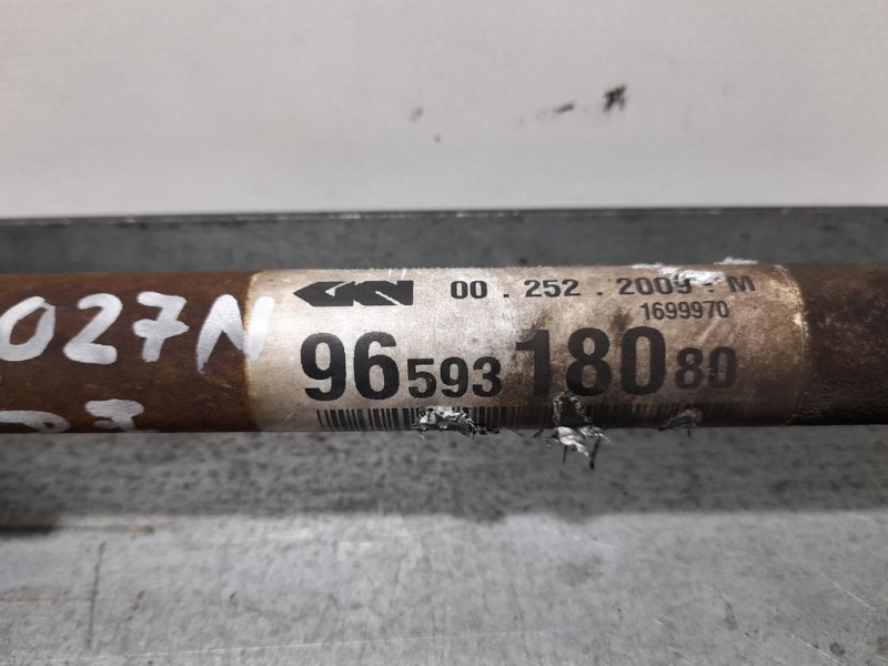 Recambio de transmision delantera izquierda para peugeot 207 confort referencia OEM IAM 9659318080  