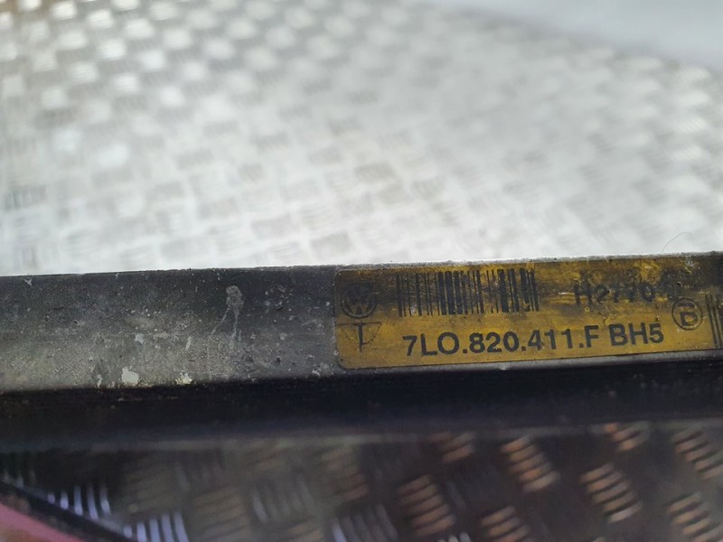 Recambio de condensador / radiador aire acondicionado para porsche cayenne (typ 9pa) s referencia OEM IAM 7LO820411F  