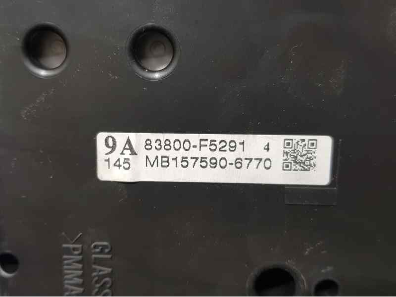 Recambio de cuadro instrumentos para toyota yaris active referencia OEM IAM 83800F5291 MB1575906770 DENSO