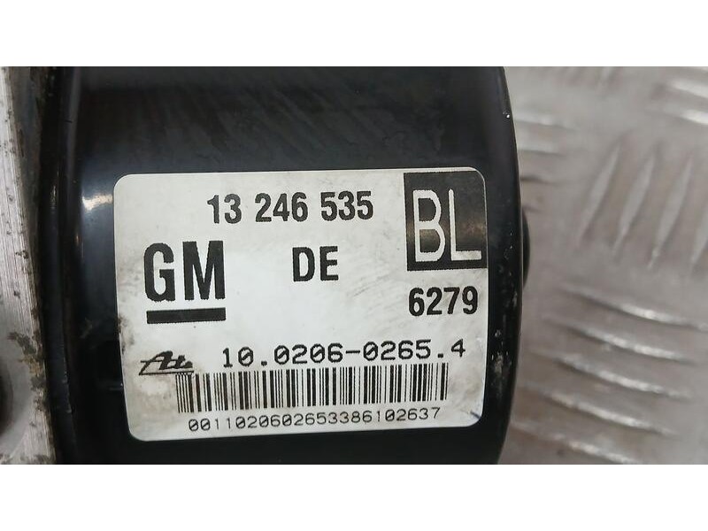 Recambio de abs para opel astra gtc enjoy referencia OEM IAM 13246535 ATE 10020602654