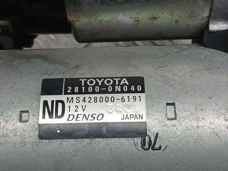 Recambio de motor arranque para toyota auris active referencia OEM IAM 281000N040  4280006191